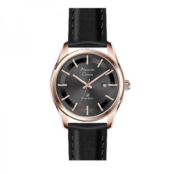 Alexandre Christie AC 1027 Rosegold Black Lady LDLRGBA